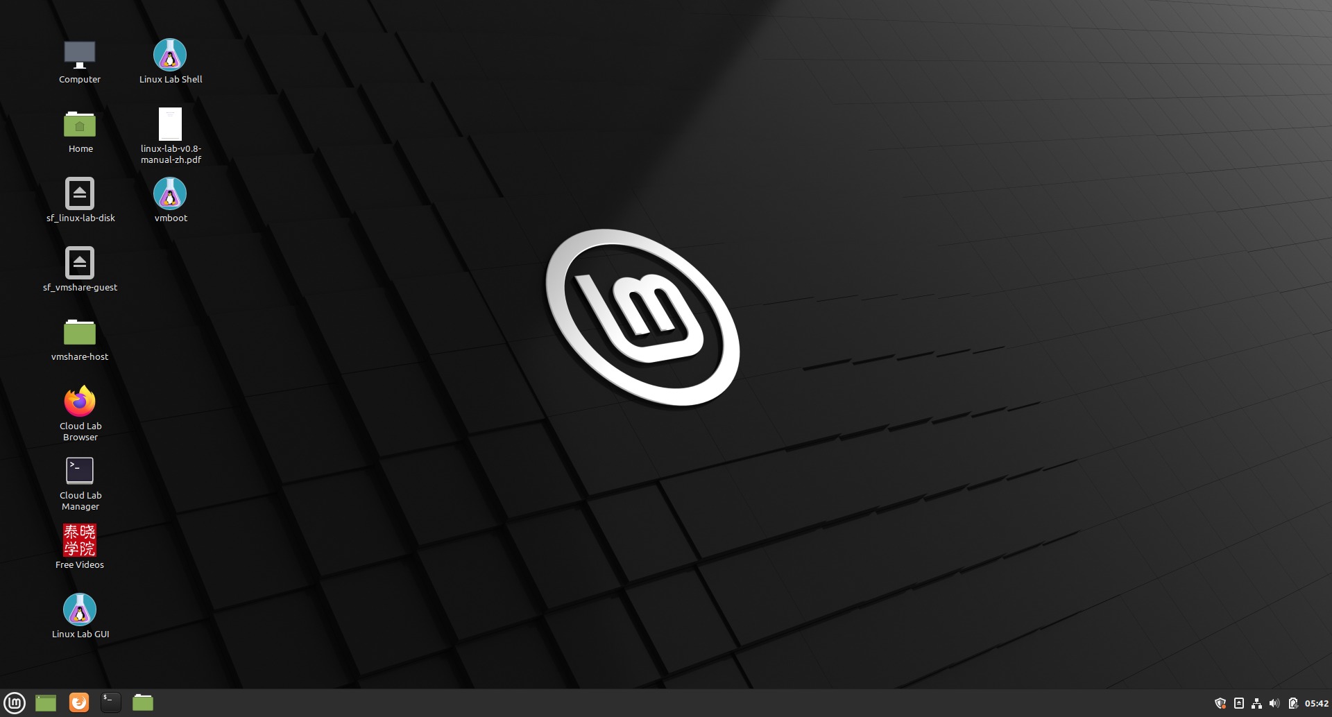 Linux Lab Disk with Linux Mint
